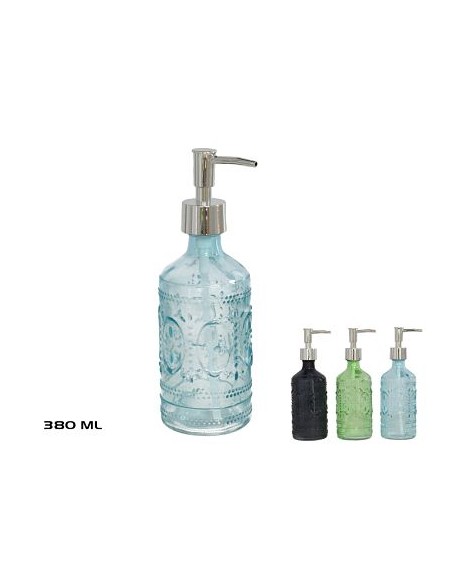 DOSIFICADOR DE BAÑO 380ML CLASS -CRISTAL