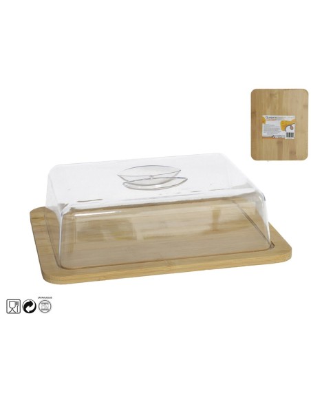 QUESERA 24.5X19.5CM CON TAPA