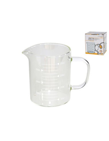 JARRA 350ML MEDIDORA CRISTAL