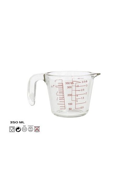 JARRA 350ML MEDIDORA CRISTAL HELEN