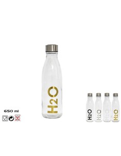 BOTELLA H2O 650ML T/ACERO
