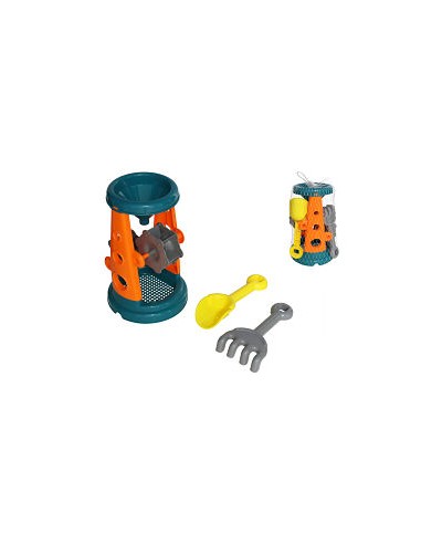 CONJUNTO PLAYA RELOJ ARENA 3PZS 24.5X16C