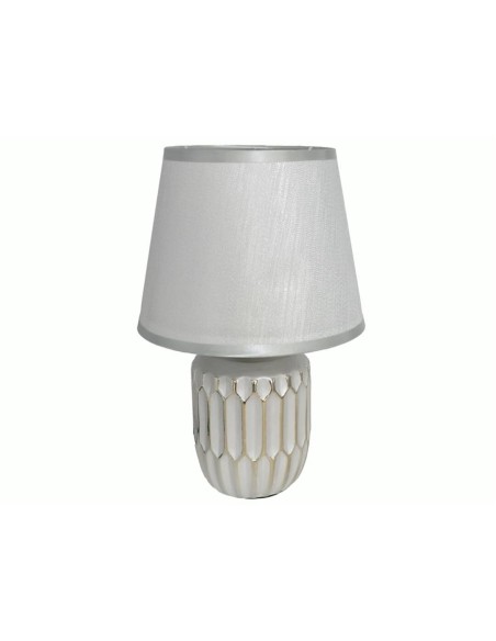 LAMPARA 27CM MESA CERAM. CALI F/FUELLE