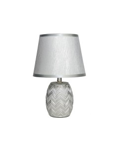 LAMPARA MESA CERAM LERMA 17X17X27CM PLAT