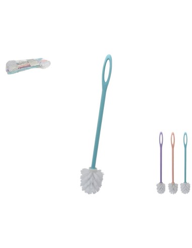 ESCOBILLA BAÑO 44CM FLORA