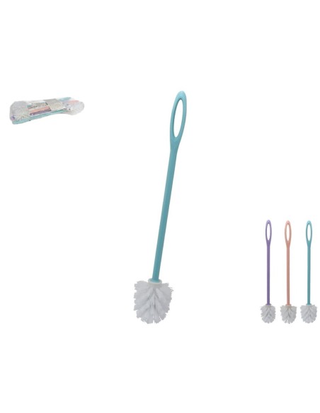 ESCOBILLA BAÑO 44CM FLORA