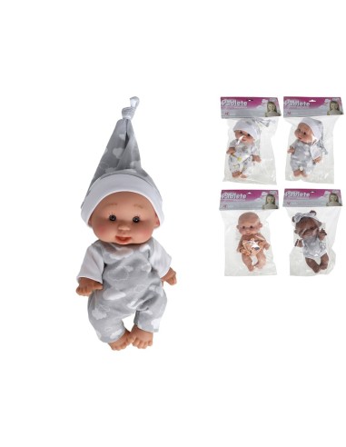 PABLETE 28CM  VESTIDOS SURT. EN BOLSA 40X24X10