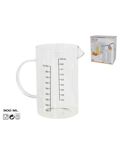 JARRA 900ML BORO. MEDIDORA