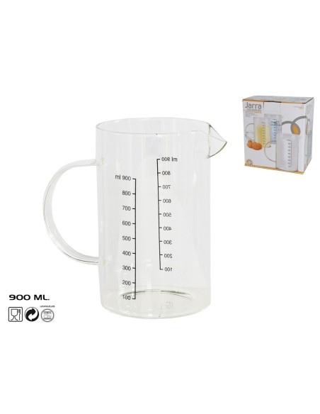 JARRA 900ML BORO. MEDIDORA