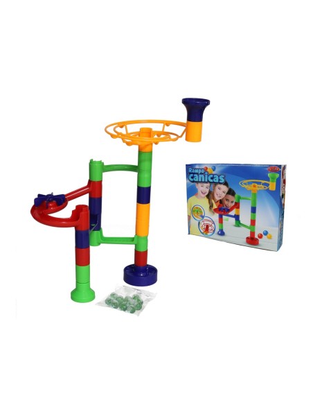 JUEGO RAMPA CANICAS X29 PIEZAS