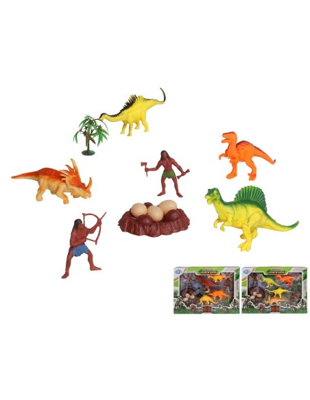 SET DINOSAURIOS CON 14 PIEZAS 39X29X6 CM