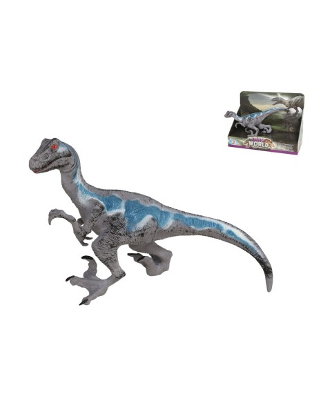 DINOSAURIO VELOCIRAPTOR 23X11.5X17.5CM