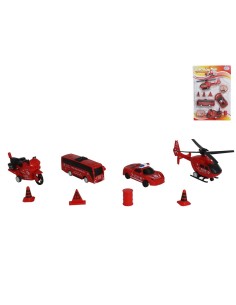 SET BOMBEROS 9PZS 26X3X38CM