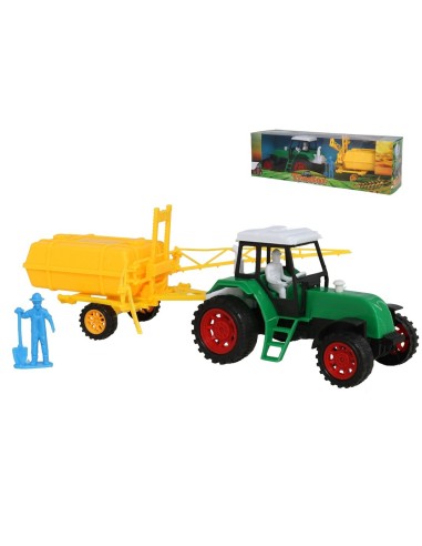 SET TRACTOR GRANJA 4PZS 30X9X9CM