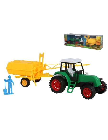 SET TRACTOR GRANJA 4PZS 30X9X9CM