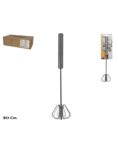 BATIDOR DE HUEVOS IRIS 30X6 CM