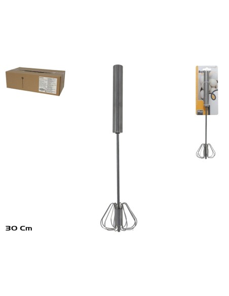 BATIDOR DE HUEVOS IRIS 30X6 CM