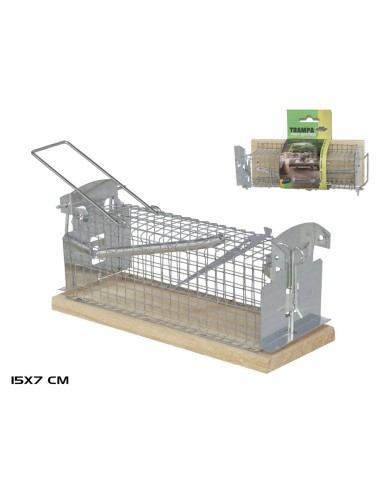 TRAMPA RATONES 15X7X6CM