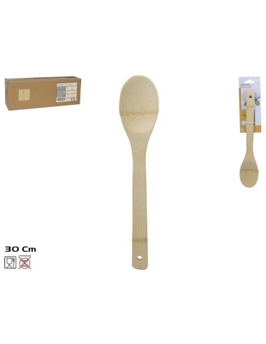 CUCHARA BAMBU 30CM DELIA