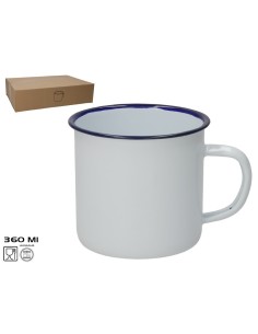 MUG ESMALTADA CLASIC 360 ML