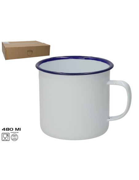 MUG ESMALTADA CLASIC 480 ML
