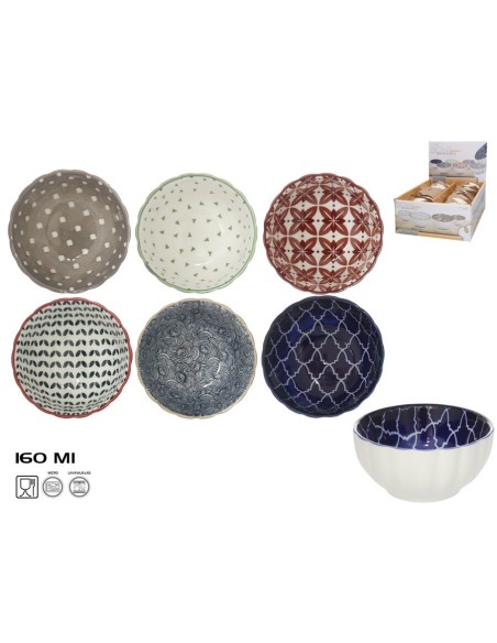 BOWL L 9X9X4,5CM GANDIA 6 SURT APERITIVO