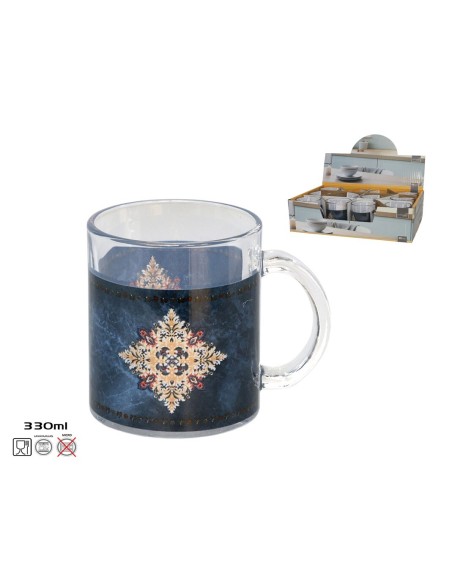 TAZA CRISTAL SHIELD 330ML