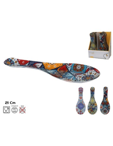 PORTACUCHARAS CRISTAL CHURCH 21X7,5X1,4CM 3 SURTID