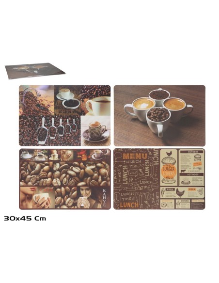SALVAMANTEL CAFE 30X45 CM 4 SURT