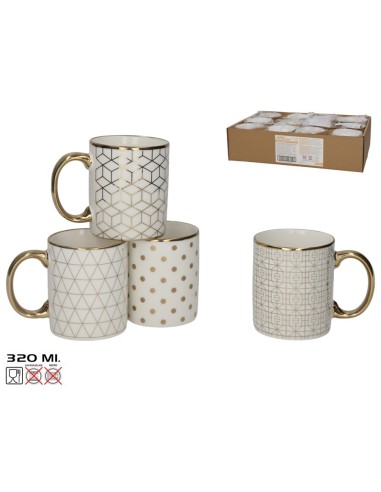 JARRA MUG  320ML 4 SURT