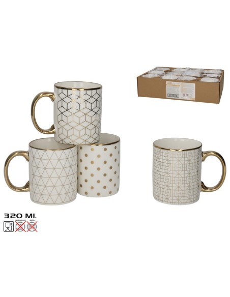 JARRA MUG  320ML 4 SURT