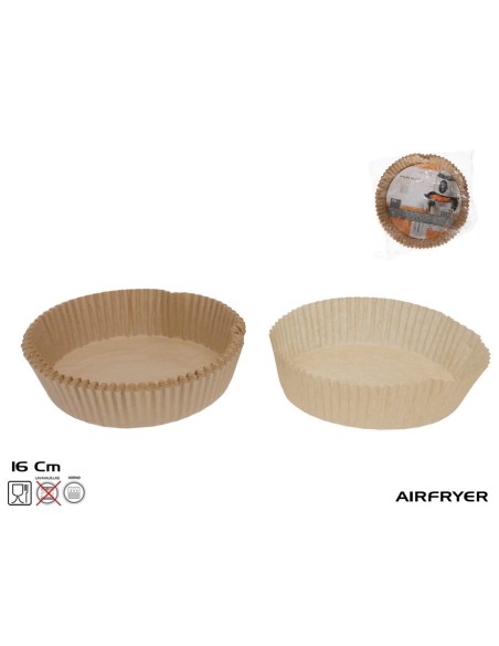 MOLDE X 50 UNI AIR FRAYER 16 CM DIAMETRO