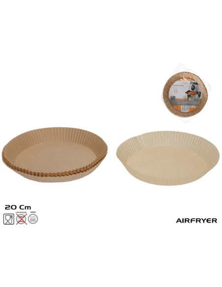 MOLDE X 50 UNI AIR FRAYER 20 CM DIAMETRO