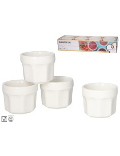 RAMEKIN X4  5,5 CM BLANCO