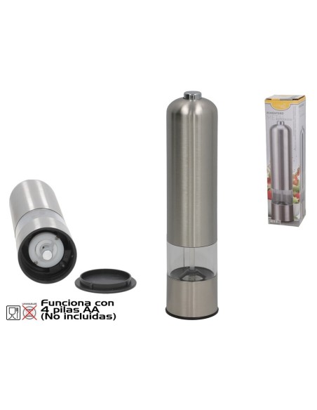 PIMENTERO METAL ELECTRICO 22,5X5,3X5,3 CM