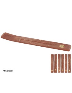 PORTA INCIENSO 4X25CM 6 DISEÑOS