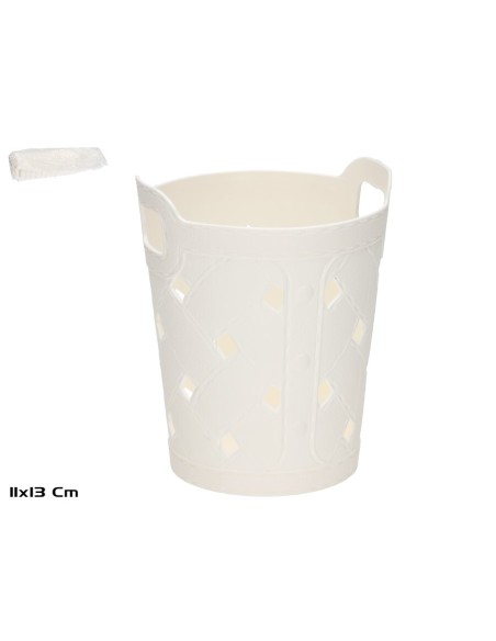CESTA MULTIUSO 13X11CM BLANCO