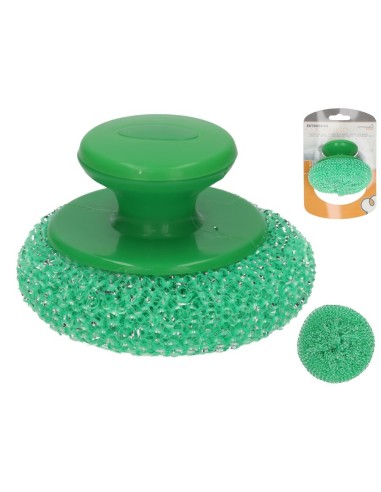 ESTROPAJO CON MANGO DIA5X7 CM