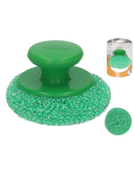 ESTROPAJO CON MANGO DIA5X7 CM