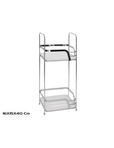 ESTANTERIA 16X15X40CM METAL 2 NIVELES LUCK