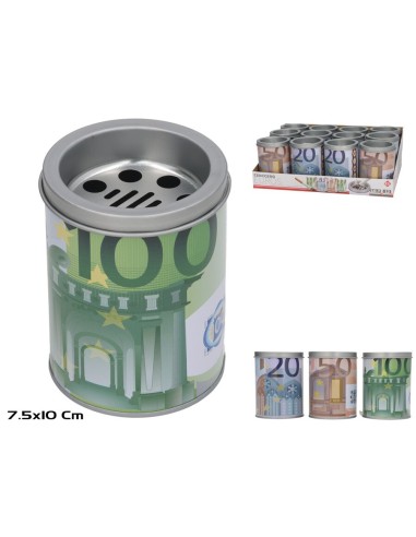 CENICERO 7,5x10 cm EUROS