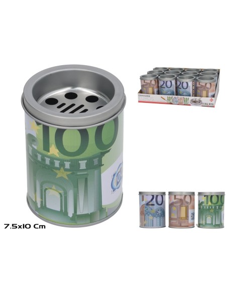 CENICERO 7,5x10 cm EUROS