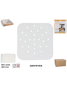 PAPEL X50 20X20CM CUADRADA AIR FRYER