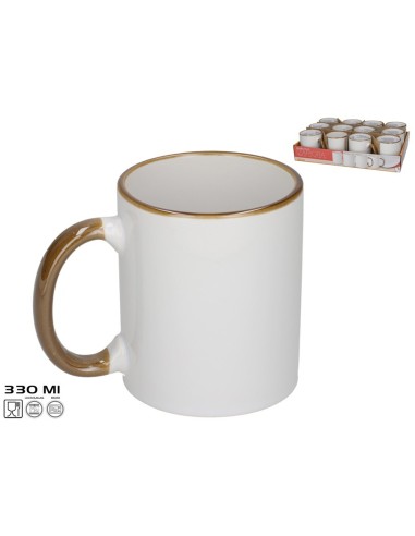 JARRA MUG 330ML GRES BASIC ZAMORA