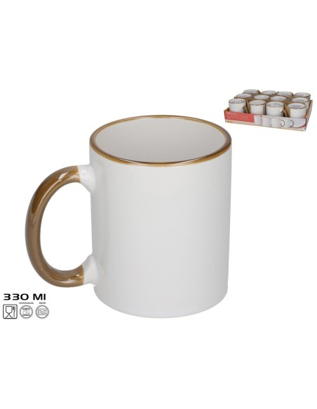 JARRA MUG 330ML GRES BASIC ZAMORA