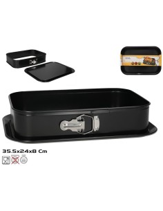 MOLDE HORNO CON BASE 35,5X24X8 CM