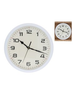 RELOJ DE PARED ANAS BLANCO 35,5X35,5X4,2 CM