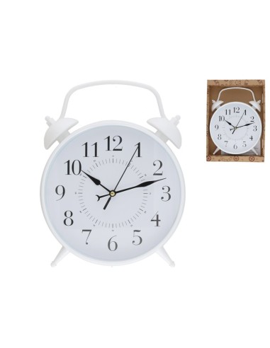 RELOJ PARED FADI BLANCO 27 CM