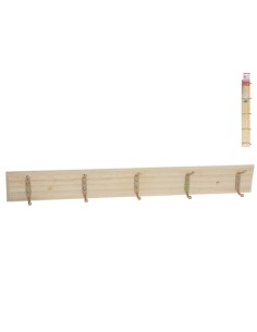 PERCHERO RUSTICO 10 GANCHOS 6X50X5 CM