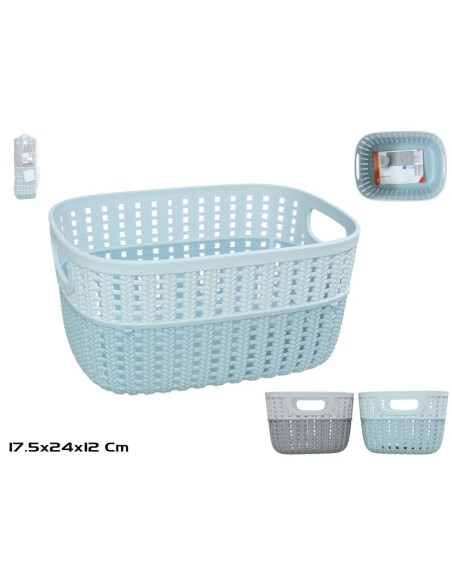CESTA MULTIUSOS 24X17,5X12 CM